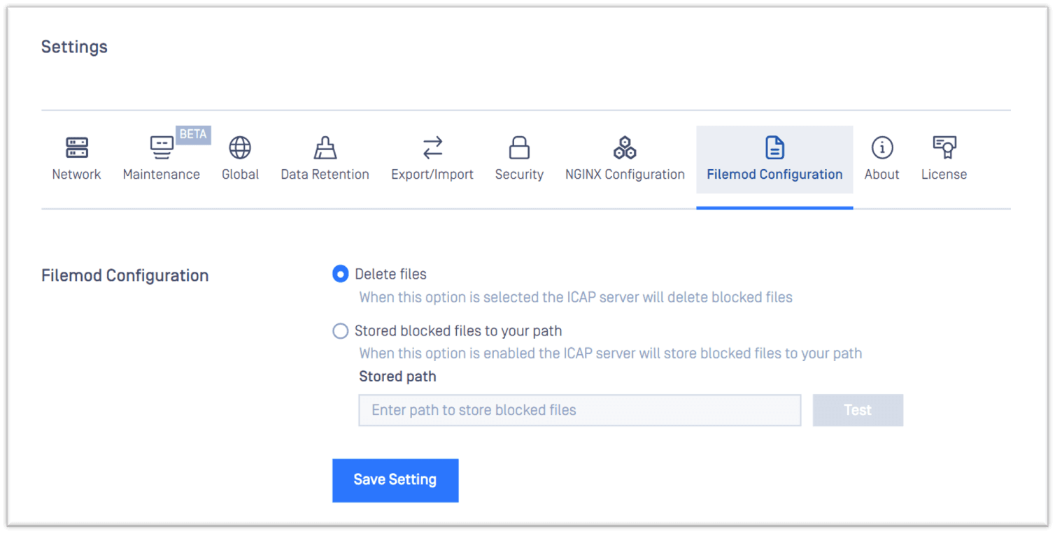 MetaDefender ICAP Server 5.1.0 kiadás